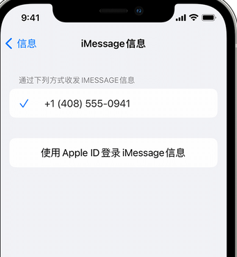 浑源apple维修iPhone上无法正常发送iMessage信息