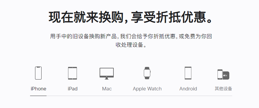 浑源苹果手机维修分享iPhone以旧换新的去处 