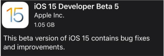 浑源苹果手机维修分享如何升级到iOS15.0 beta5 