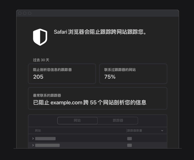 浑源苹果手机维修分享如何在 Safari 浏览器中查看和打开隐私报告 